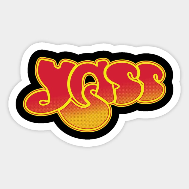 YASS Sticker by dann